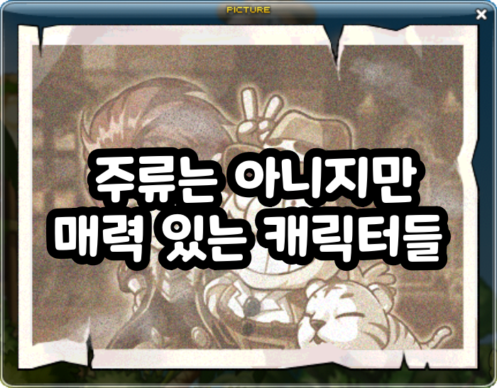 Charming MapleStory Characters Who Aren’t Exactly Mainstream #입덕 설명회