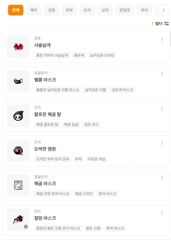 Search result for Horror