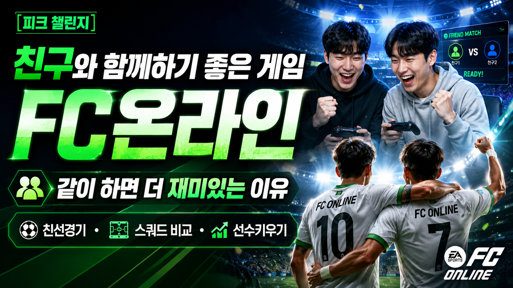 [PEAK Challenge] FC Online Is a Great Game to Play with Friends—Why It’s Even More Fun Together