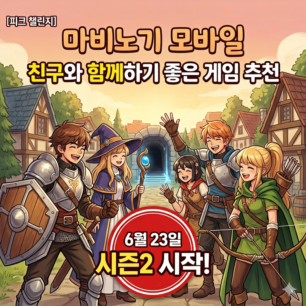 [ピークチャレンジ] マビノギ モバイル、友だちと一緒に遊ぶのにぴったりなゲーム