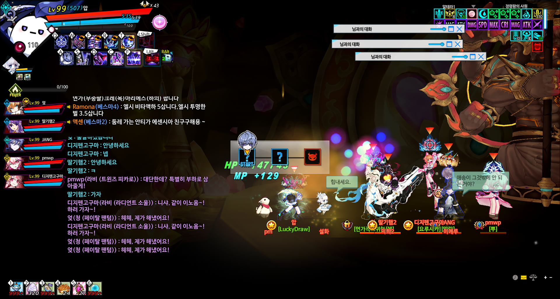 Running dungeons