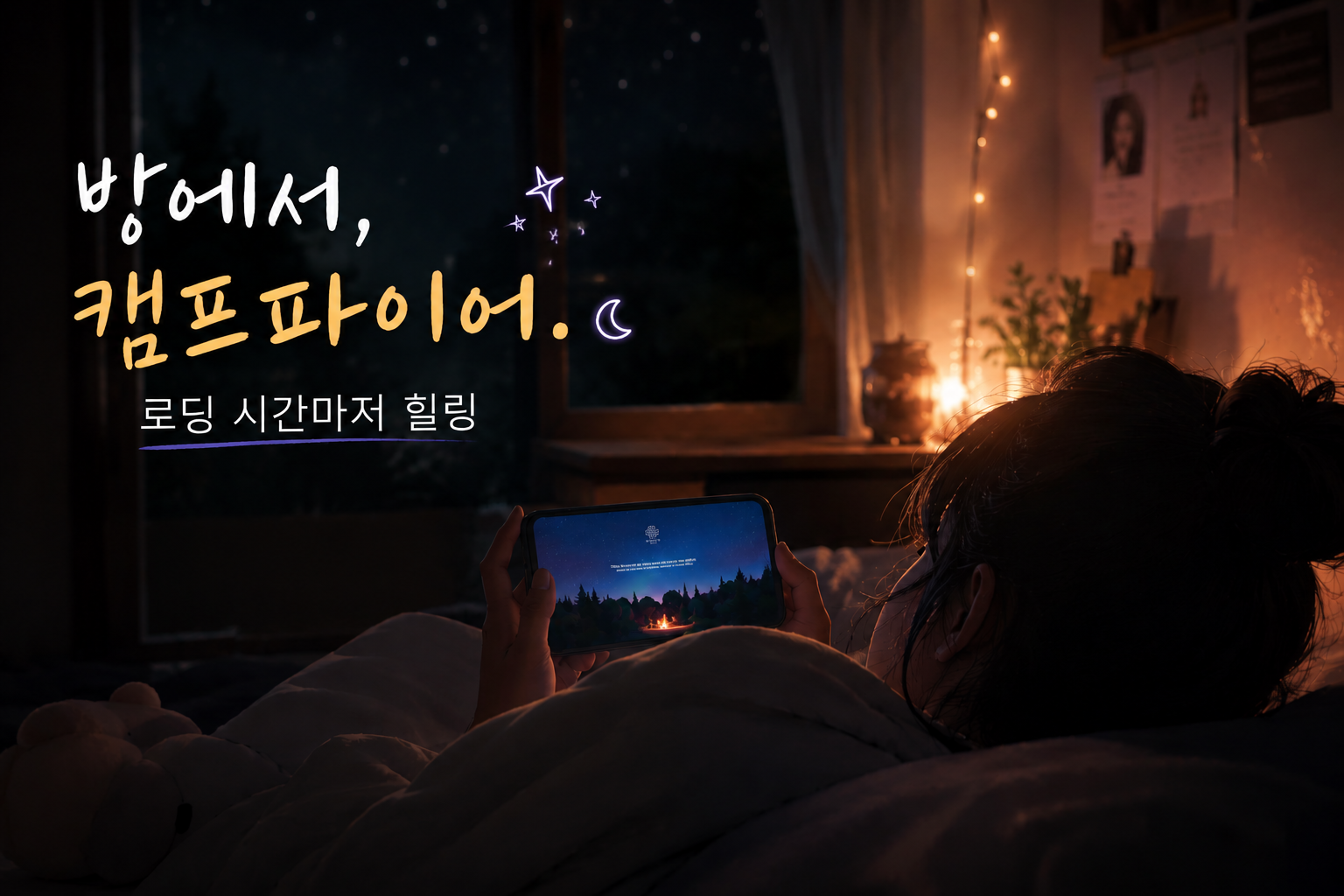 [PEAK Challenge] Me, having a campfire in my room? Mabinogi Mobile’s loading screen is straight-up serving stay-at-home healing vibesㅋㅋ